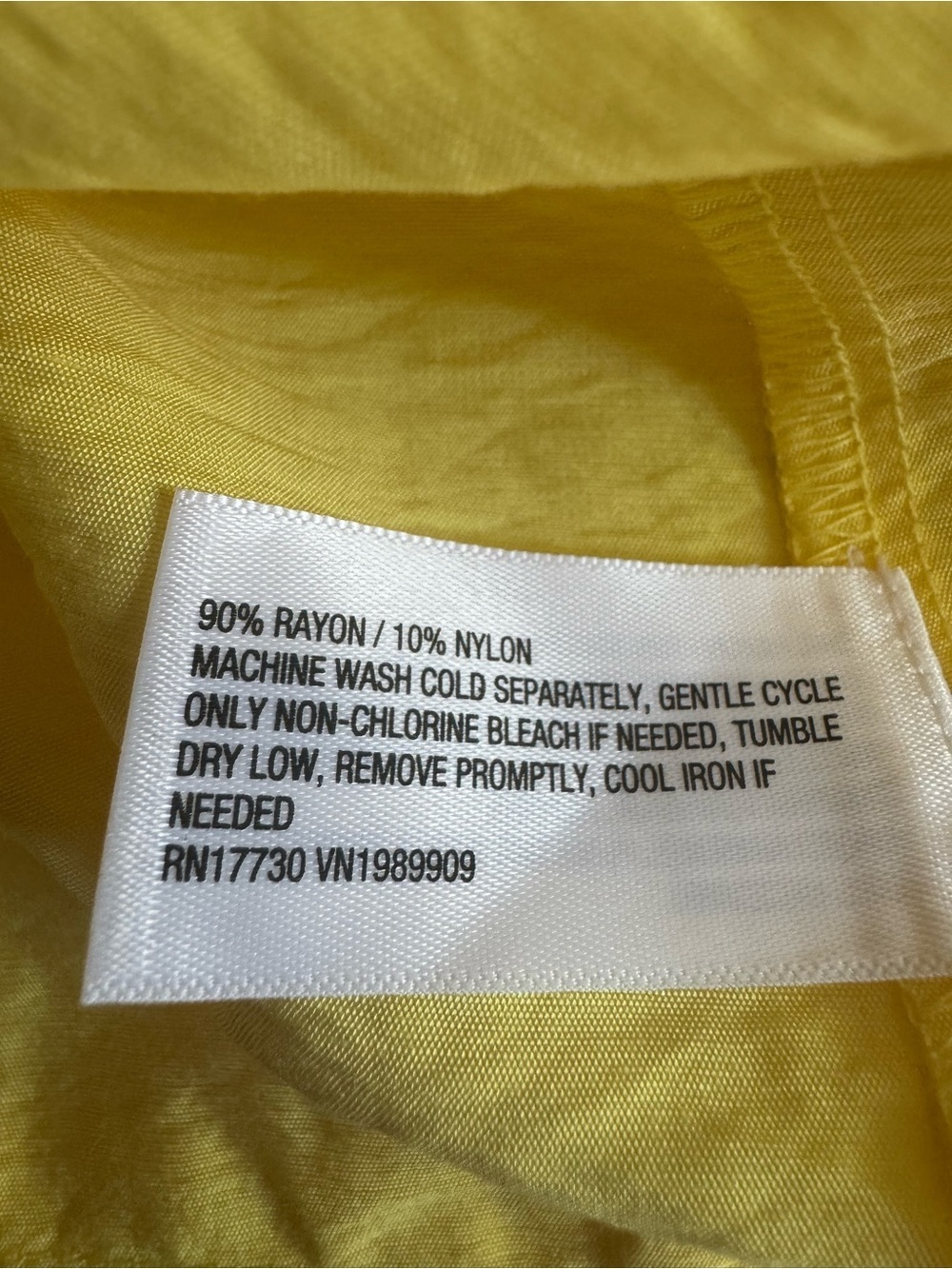 A New Day Yellow Halter Neck Tank - Picture 4 of 5